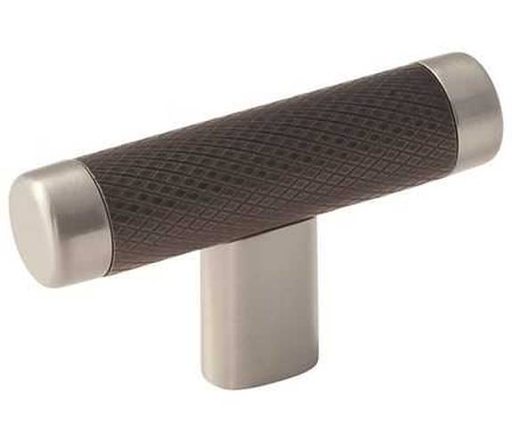 BP-36556-ORB Esquire 2-5/8'' Knob - Satin Nickel/Oil-Rubbed Bronze