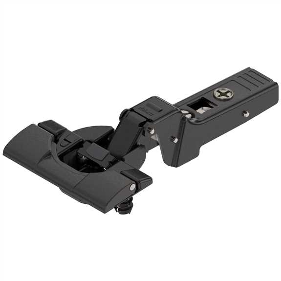 71B9690 Thick Door BlUMOTION Hinge - Onyx Black