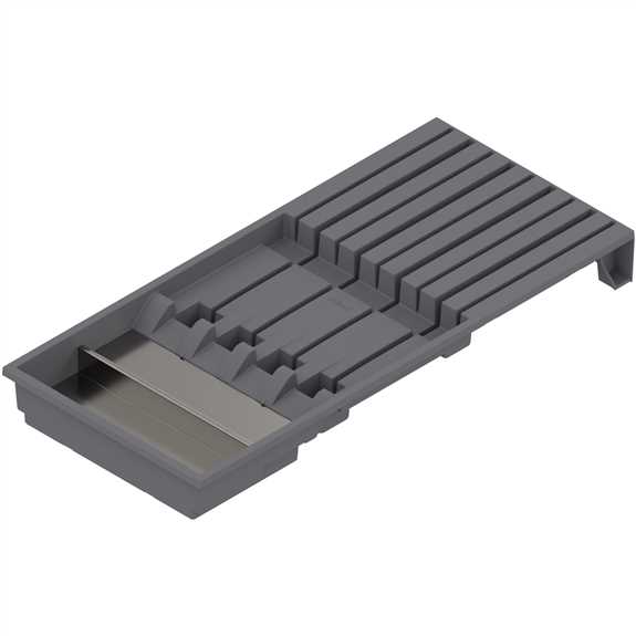 ZC7M0200 Ambia-line Knife Full-Extension Block Grey