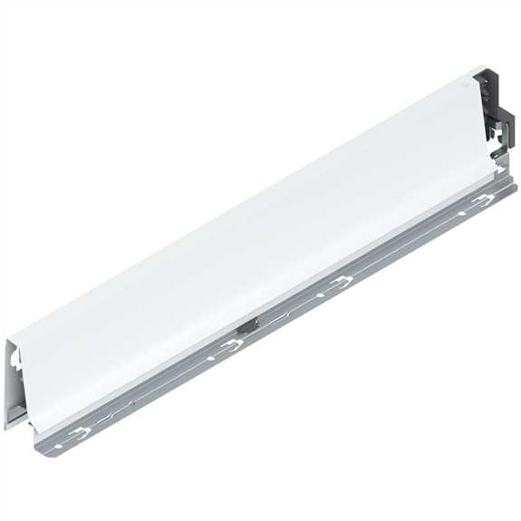 378M5002SA Left Antaro/Intivo 20" Silk White Drawer Side
