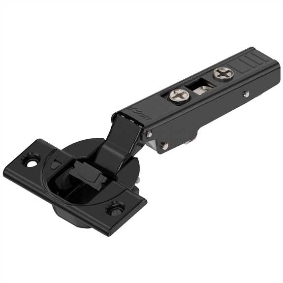 71B3550 Screw on BLUMOTION Hinge - Onyx Black