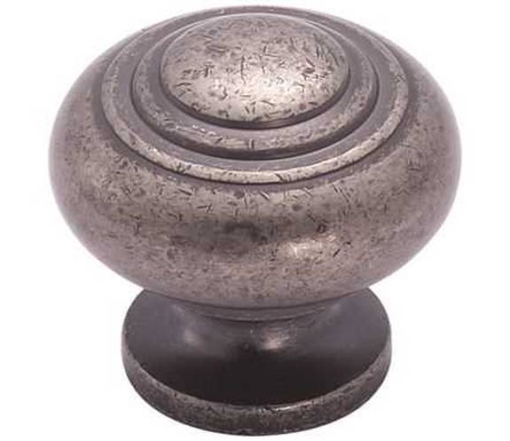 BP-4258-WN Inspirations 1-3/16'' Knob - Weathered Nickel