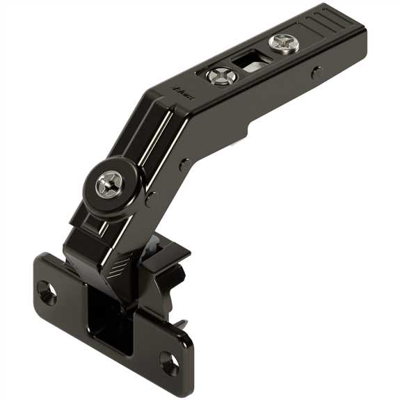 CLIP Top 79T8500 Bi-Fold Hinge Black
