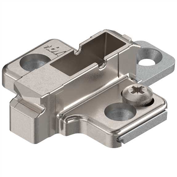 175H9160 6mm Clip Mounting Plate