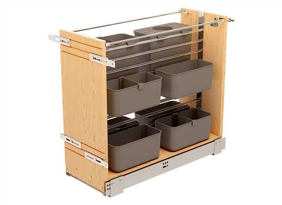 Modular Pullout Organizer w/ Soft Close - 8"