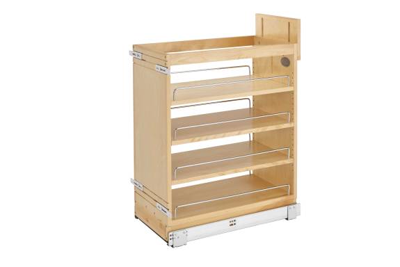 11-3/4" Base Cabinet Pullout Organizer with Blumotion Soft-Close