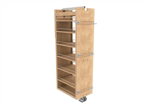 Tall Pantry w/slide (14" W x 58" H)