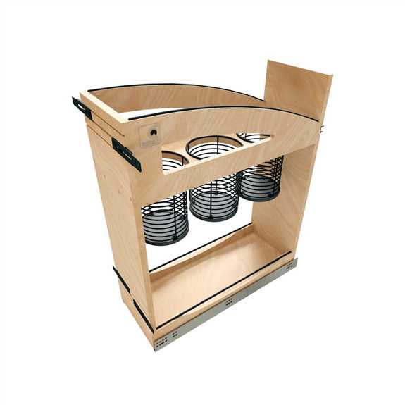 8" 448UT Craftsman Collection Base Organizer - Full Height Base 12"