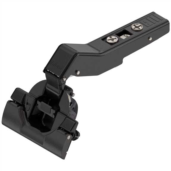 79B3598 Inserta Clip-Top Blumotion 45° II Angled Hinge - Onyx Black