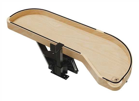 Blind Left/Right Door Wood Single Tier Girasolo 12"