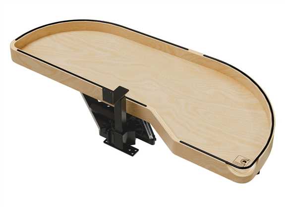 Blind Left/ Right Door Wood  Single Tier Girasolo 15"