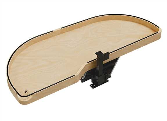 Blind Right/Left Door Wood  Single Tier Girasolo 18"