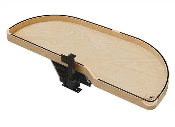 Blind Left/Right Door Wood Single Tier Girasolo 18"
