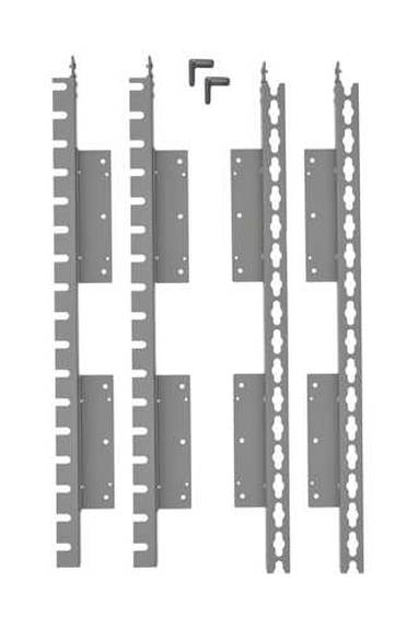 Pilaster Upright Kit - Silver (1 Set)