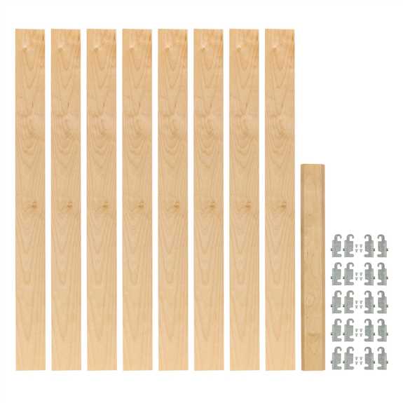 Pantry Pilaster System (8) 27.2" x 2.38" 5 Set