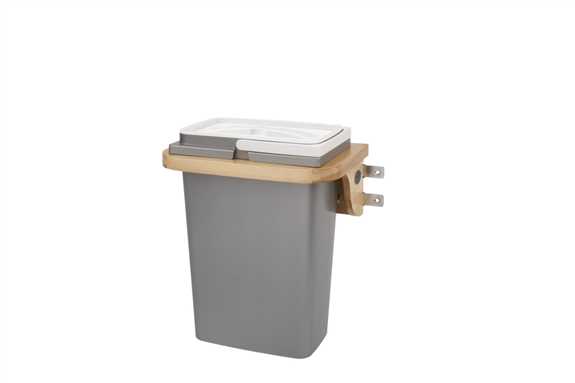 Door Mount Vanity Waste Container