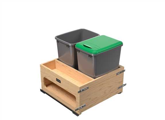 Waste Management w/ Side Storage w/ Soft Close 24" CAB