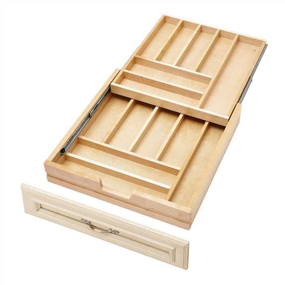 Extra Large Double Tiered Cutlery Drawer