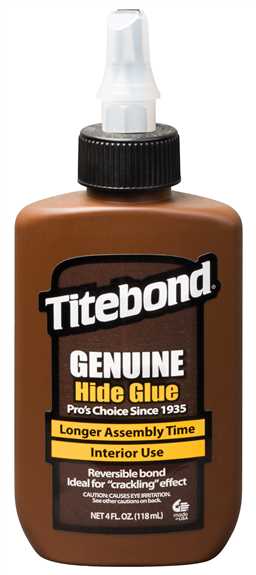 501-2 4 oz. Titebond Liquid Hide Glue