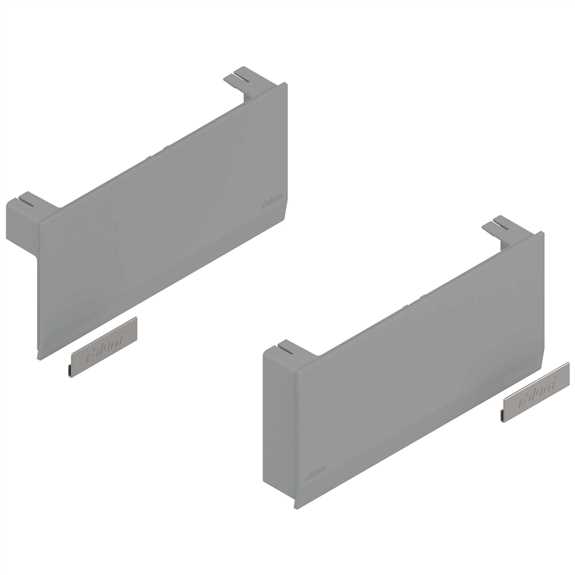22K8000.NA AVENTOS  HK Top Stay Lift Cover Cap Set - Light Grey