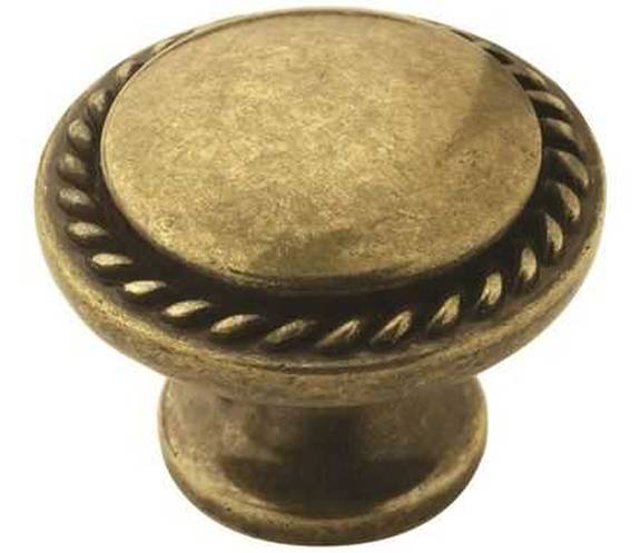 BP-53001-BB Allison Value 1-3/16" Knob - Burnished Brass