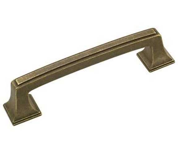 BP-53031-R3 Mulholland 3-3/4'' Pull - Rustic Brass