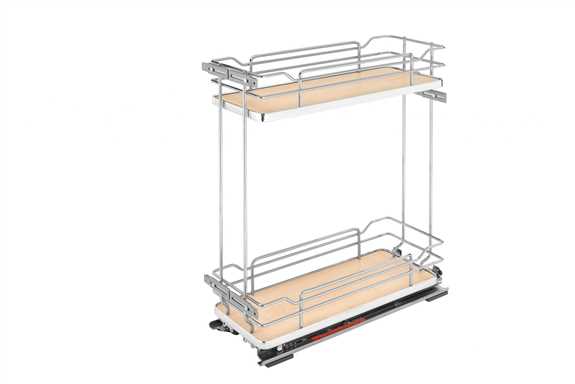 Two-Tier Base Organizer with SC For Base Cabinet