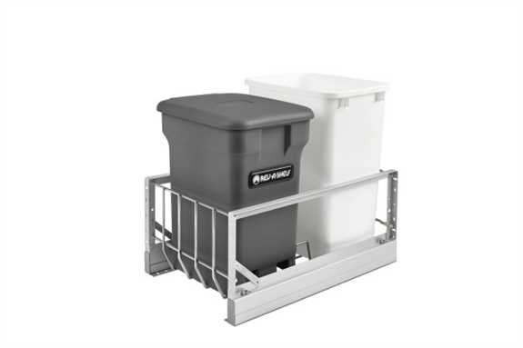 Orion Gray Compo Keeper W/Single 35 Qt Bin