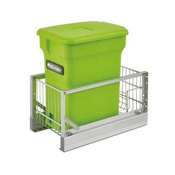 Single Bottom Mount Recycle Center w/Soft-Close