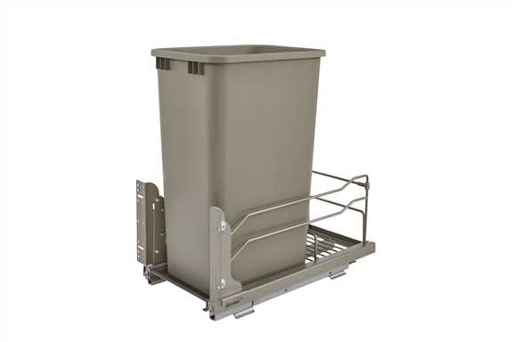 50 Quart Pullout Waste Container Soft-Close