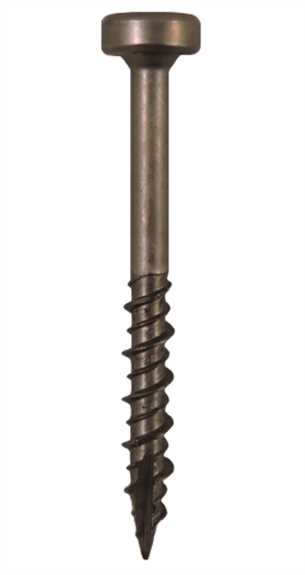 QS 5601 7 x 1-1/2" Square, FF Pan Head,  Hi-Low Thread, Type 17 Point Screws 1K/Box