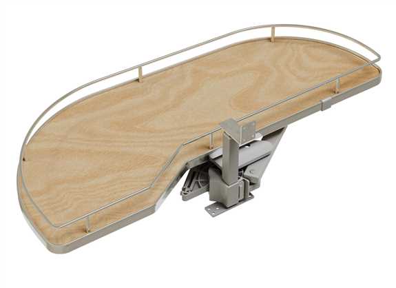 Blind Right/Left Door Single Maple with Chrome Rail 15"