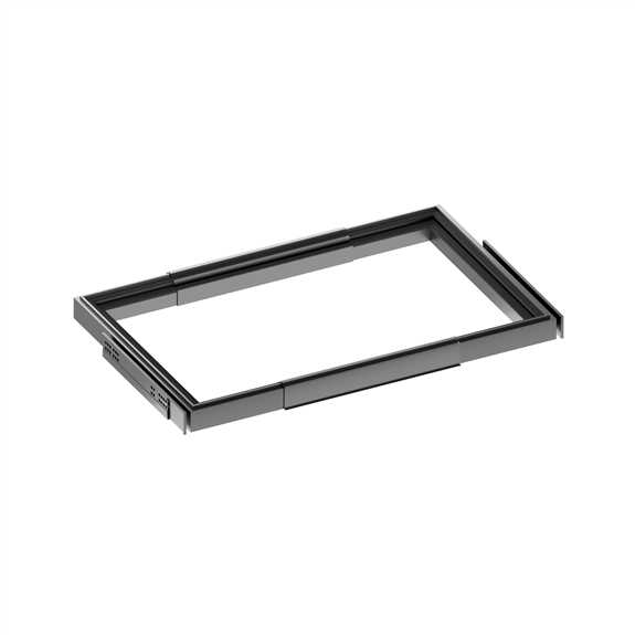 19-11/16" - 30-1/2" Adjustable Rollout Closet Frame 16"