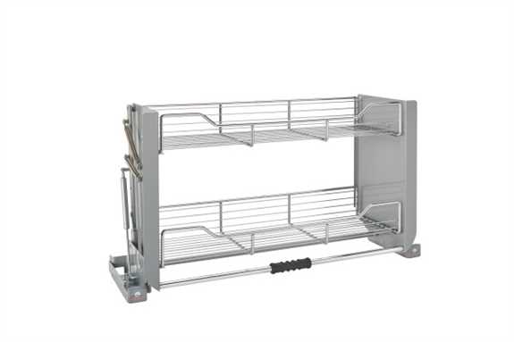 36" Cabinet Pull-Down Shelving System