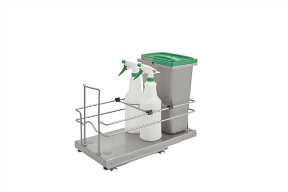 Sink Base Waste and Cleaning Pullout