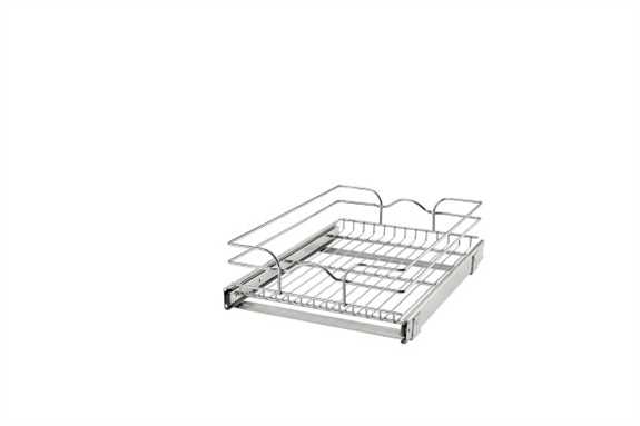 15'' Base Cabinet Pullout Single Wire Basket (20'' Depth)