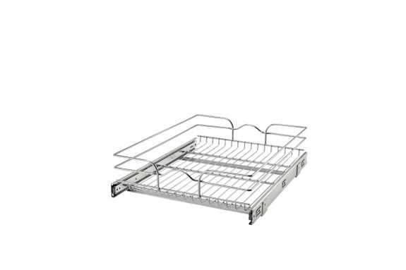 18'' Base Cabinet Pullout Single Wire Basket