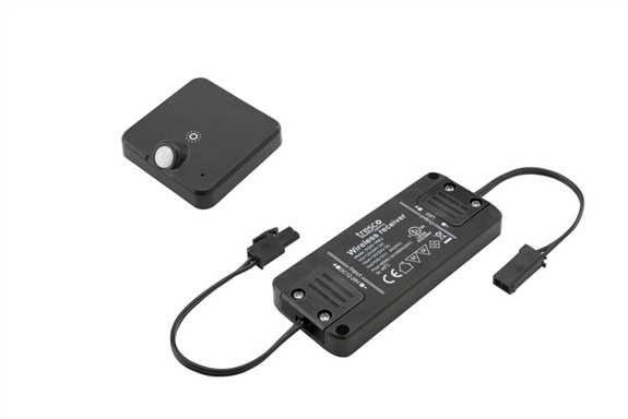 EquiLine Wireless Receiver with Motion Dimmer Black