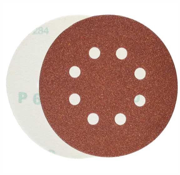 H&L Discs with 8 Holes 80 Grit (5P)