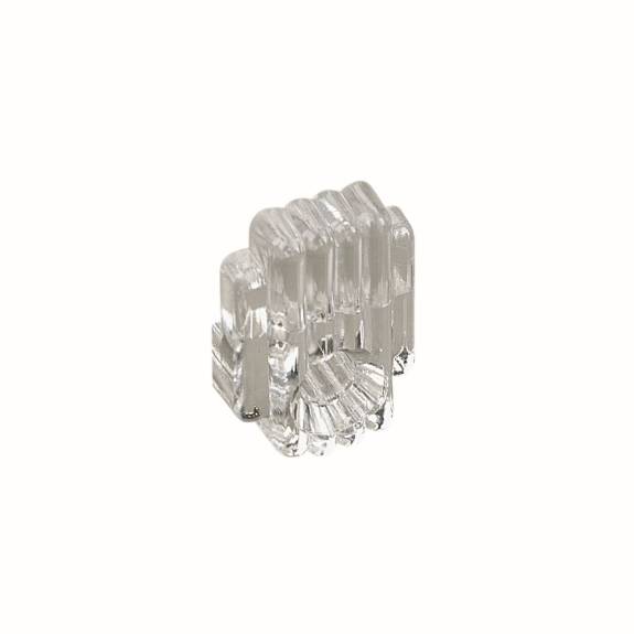 6094 Mirror Clip-Clear Plastic