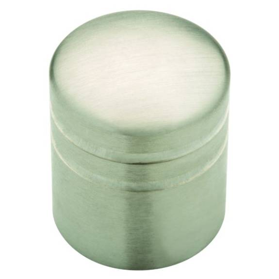 63225NA Cylinder 1'' Knob - Stainless Steel