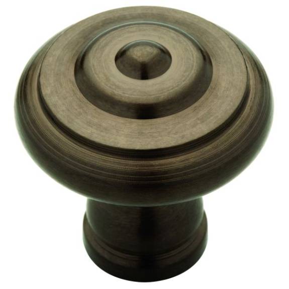 65435RB Ringed 1-3/8" Knob - Rubbed Bronze