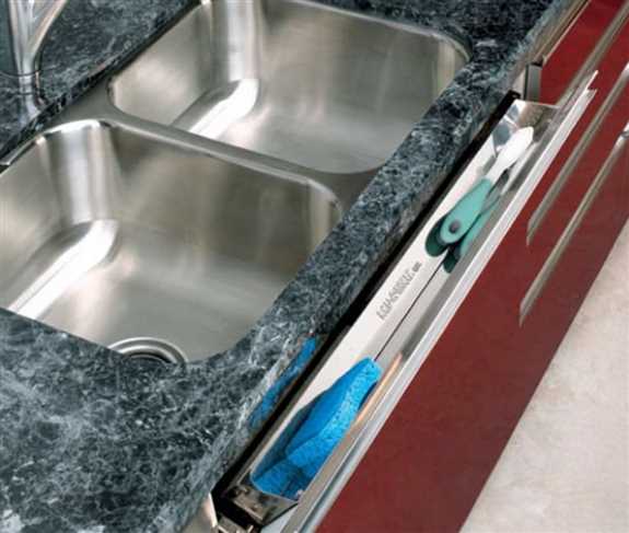 14-1/4" Stainless Sink Front Tray (2-1/8" Depth)
