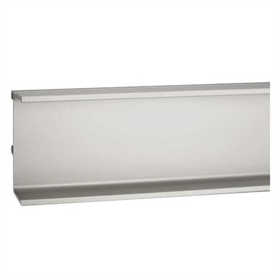 Upper Side Traditional Gola 19 Profile - Matte Silver - 105 1/8"