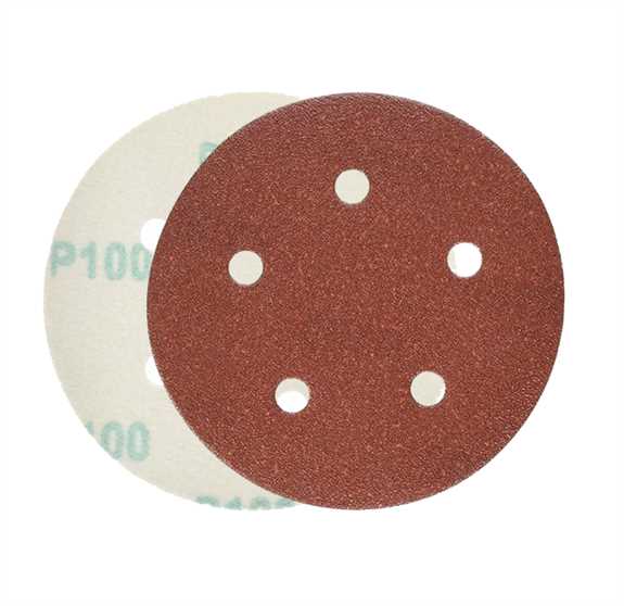 H&L Discs with 5 Holes 100Grit Medium (5P)