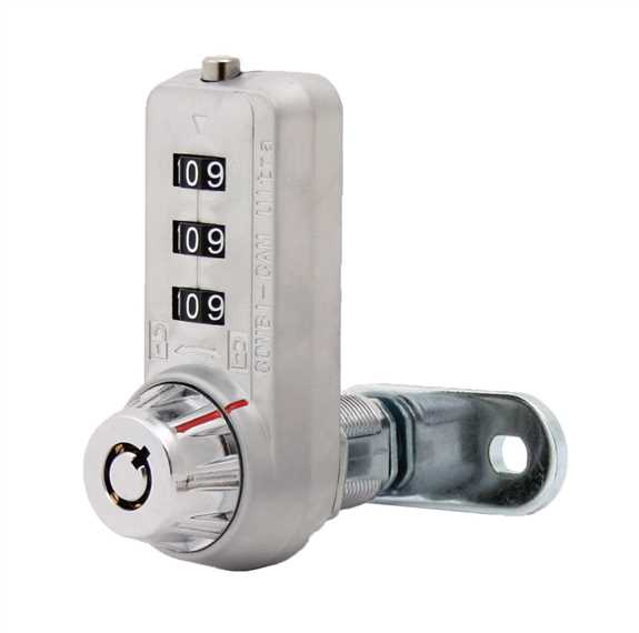 7440L-KA374 1-1/8" Combi-Cam Lock Chrome