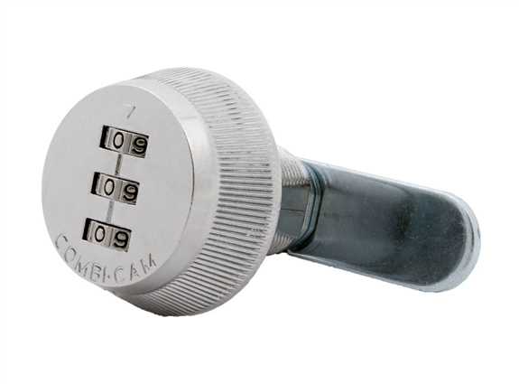 7850R-S 5/8" Combi-Cam Lock Chrome