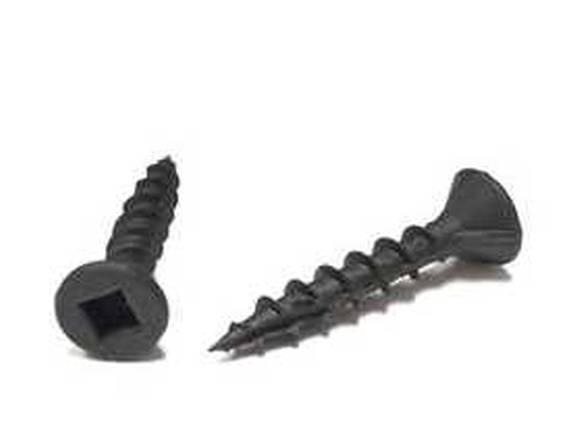 8X1 Zip Drivers - Flat Head Robertson® Square Deep Thread/Lo-Root® w/nibs & Type 17 Screws
