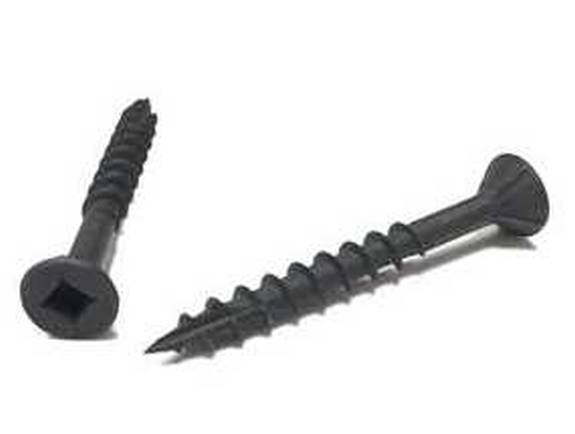 8X1-1/4 Zip Drivers - Flat Head Robertson® Square Deep Thread/Lo-Root® w/nibs & Type 17 Screws