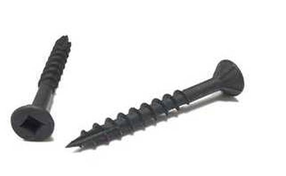 8X1-3/4 Zip Drivers - Flat Head Robertson® Square Deep Thread/Lo-Root® w/nibs & Type 17 Screws